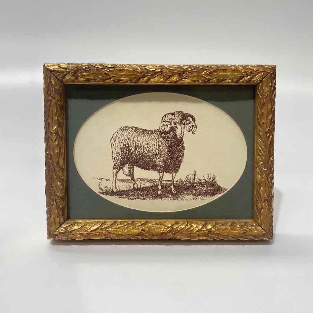 ARTWORK, Ram Etching 24cm x 18cm B12